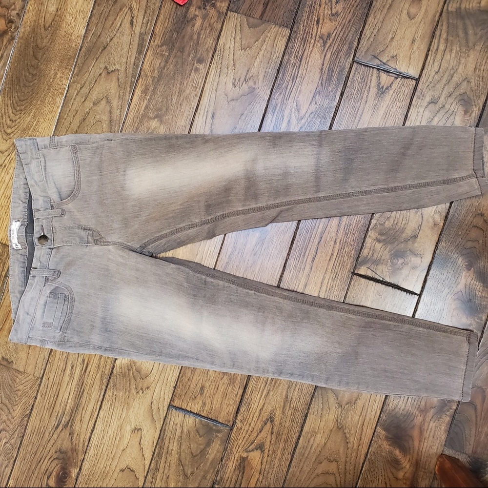Free people jeans gray washed denim